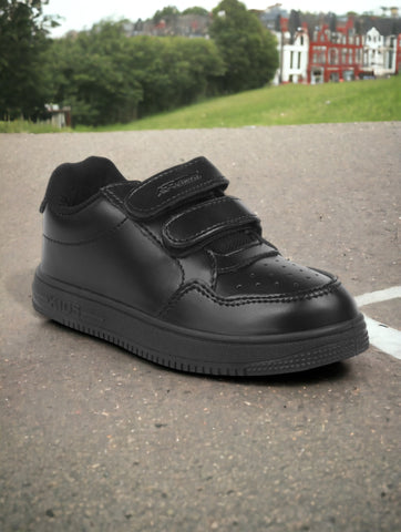 Casual Shoes With Velrco - Black