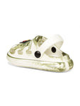 Marble Look Balloon Applique Anti-Slip Clogs - White