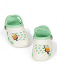 Ice Cream Applique Anti-Slip Clogs - Cream