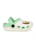 Ice Cream Applique Anti-Slip Clogs - Cream