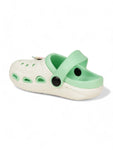 Unicorn Applique Anti-Slip Clogs - Cream