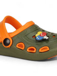 Balloon Applique Anti-Slip Clogs - Green