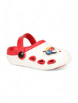 Balloon Applique Anti-Slip Clogs - Cream