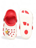 Ice Cream Applique Anti-Slip Clogs - Cream