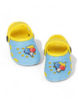 Balloon Applique Anti-Slip Clogs - Blue