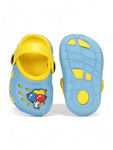 Balloon Applique Anti-Slip Clogs - Blue