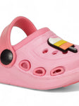 Ice Cream Applique Anti-Slip Clogs - Pink