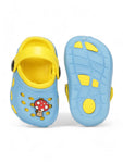 Mushroom Applique Anti-Slip Clogs - Blue