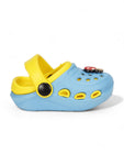 Mushroom Applique Anti-Slip Clogs - Blue