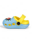 Mushroom Applique Anti-Slip Clogs - Blue