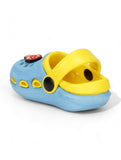 Mushroom Applique Anti-Slip Clogs - Blue