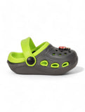 Mushroom Applique Anti-Slip Clogs - Green