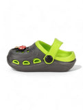 Mushroom Applique Anti-Slip Clogs - Green