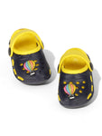 Hot Air Balloon Applique Anti-Slip Clogs - Black