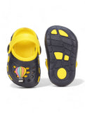 Hot Air Balloon Applique Anti-Slip Clogs - Black