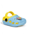 Hot Air Balloon Applique Anti-Slip Clogs - Blue