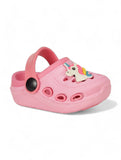 Unicorn Applique Anti-Slip Clogs - Pink