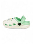 Dinosaur Applique Anti-Slip Clogs - Cream