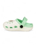 Unicorn Applique Anti-Slip Clogs - Cream