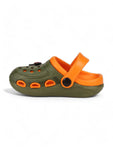 Mushroom Applique Anti-Slip Clogs - Green