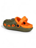 Mushroom Applique Anti-Slip Clogs - Green