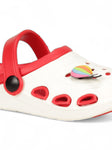 Hot Air Balloon Applique Anti-Slip Clogs - Cream