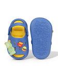 Bear Applique Anti-Slip Clogs - Navy Blue