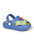 Bear Applique Anti-Slip Clogs - Navy Blue