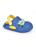 Alligator Applique Anti-Slip Clogs - Blue