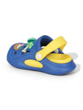 Alligator Applique Anti-Slip Clogs - Blue