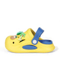 Alligator Applique Anti-Slip Clogs - Yellow