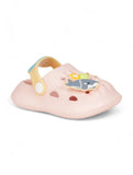 Shark Applique Anti-Slip Clogs - Pink