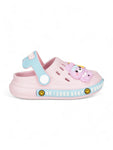 Bunny Applique Anti-Slip Clogs - Pink