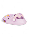 Bunny Applique Anti-Slip Clogs - Mauve