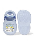 Unicorn Applique Anti-Slip Led Clogs - Blue