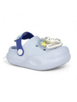 Unicorn Applique Anti-Slip Led Clogs - Blue