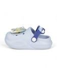 Unicorn Applique Anti-Slip Led Clogs - Blue