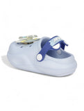 Unicorn Applique Anti-Slip Led Clogs - Blue