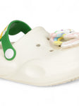 Unicorn Applique Anti-Slip Led Clogs - Cream