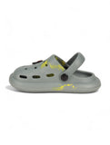 Marble Look Balloon Applique Anti-Slip Clogs - Grey