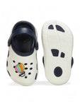 Hot Air Balloon Applique Anti-Slip Clogs - Cream