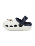 Hot Air Balloon Applique Anti-Slip Clogs - Cream