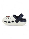 Mushroom Applique Anti-Slip Clogs - Cream