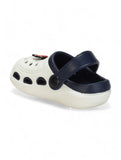 Mushroom Applique Anti-Slip Clogs - Cream