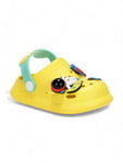 Space Applique Anti-Slip Clogs - Yellow