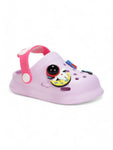Space Applique Anti-Slip Clogs - Pink