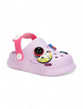 Space Applique Anti-Slip Clogs - Pink