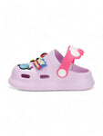 Space Applique Anti-Slip Clogs - Pink