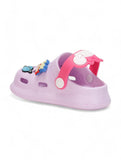 Space Applique Anti-Slip Clogs - Pink