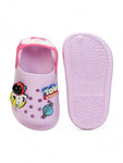 Space Applique Anti-Slip Clogs - Pink